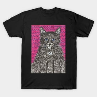 Black kitten T-Shirt